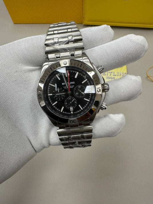 Breitling Chronomat Automatic Chronograph Watch with a Stainless Steel Bracelet
