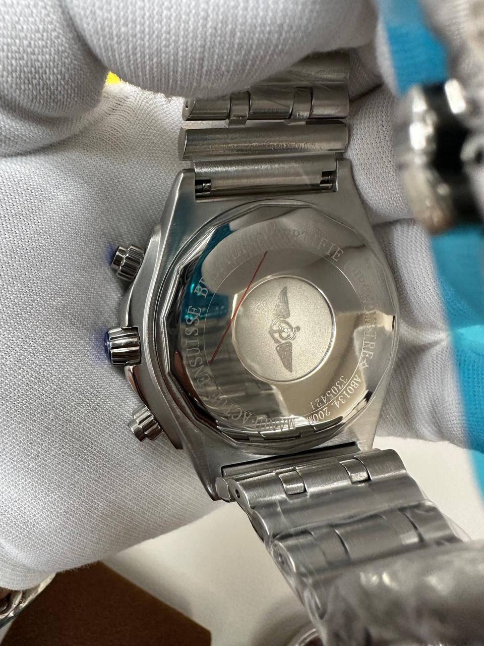 Breitling Chronomat Automatic Chronograph Watch with a Stainless Steel Bracelet