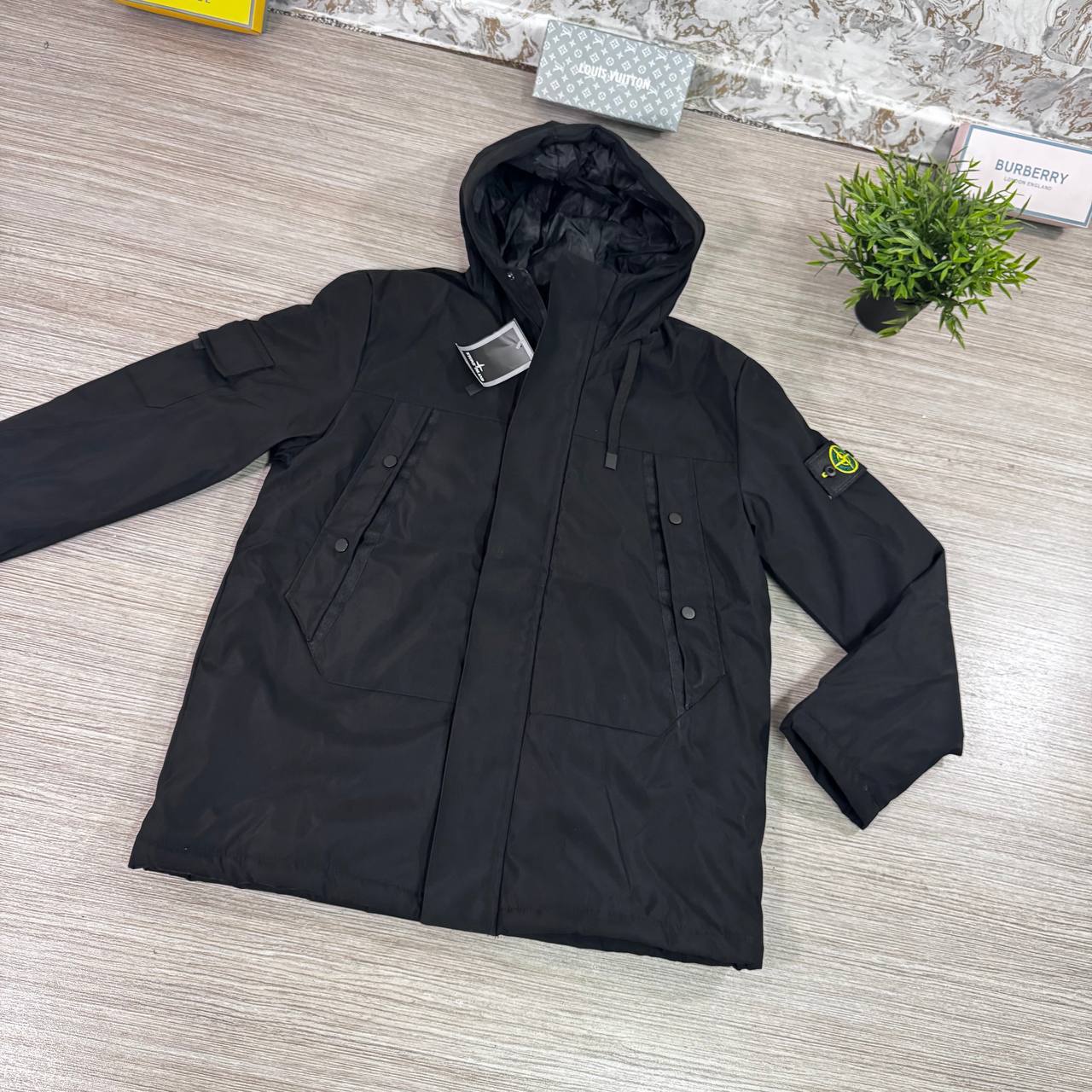 Stone Island Men's Hooded Jacket