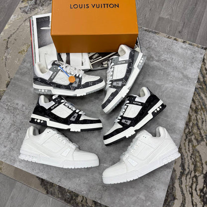 Louis Vuitton LV Trainer Sneakers Monogram Denim