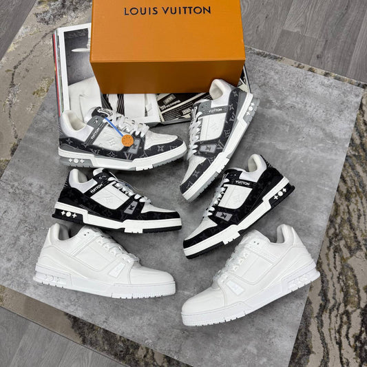 Louis Vuitton LV Trainer Sneakers Monogram Denim