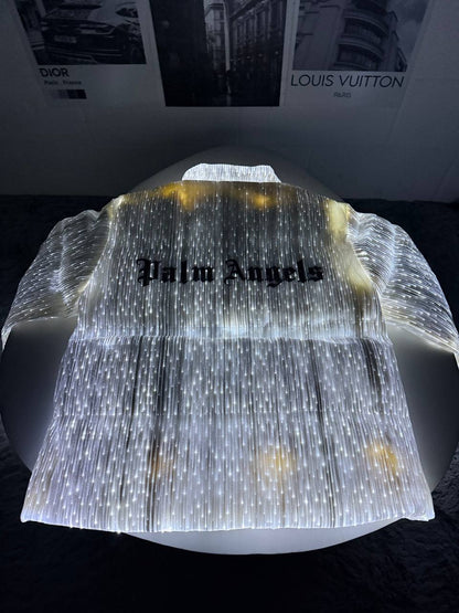 Moncler Maya 70 by Palm Angels Jacket, a Limited-Edition Collaboration Piece that Lights Up