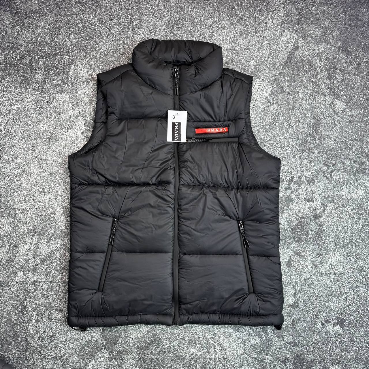 Prada Re-Nylon Down Puffer Vest Gilet