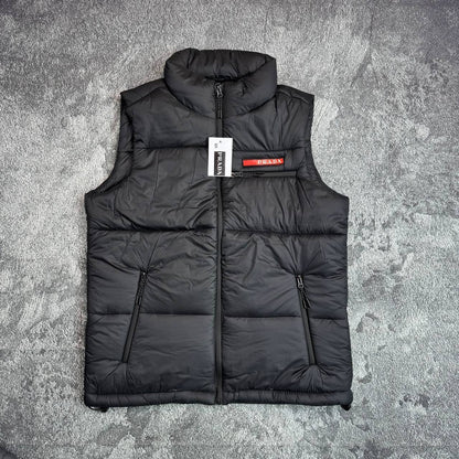 Prada Re-Nylon Down Puffer Vest Gilet