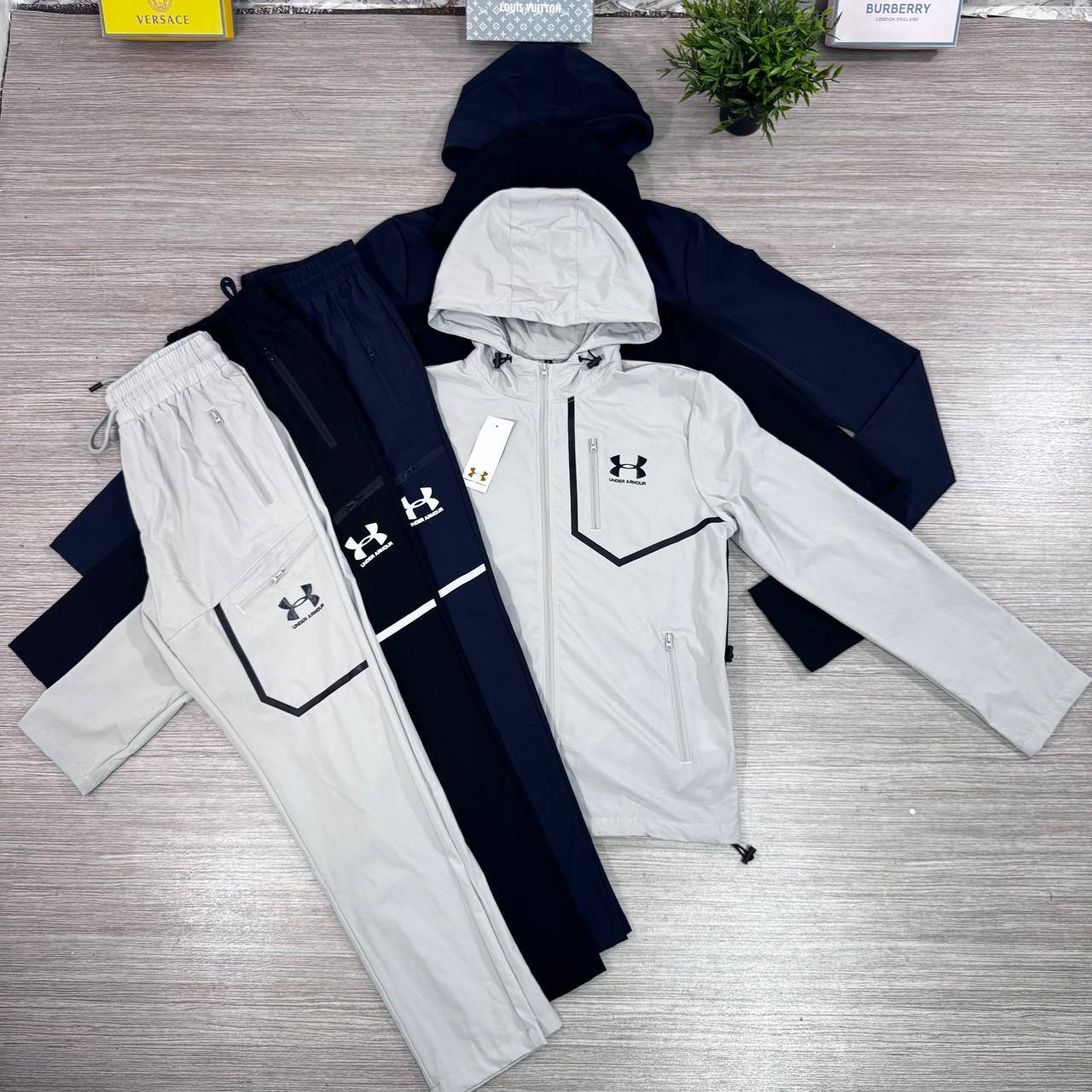 Under Armour Unstoppable Tracksuit Top and Pants Set