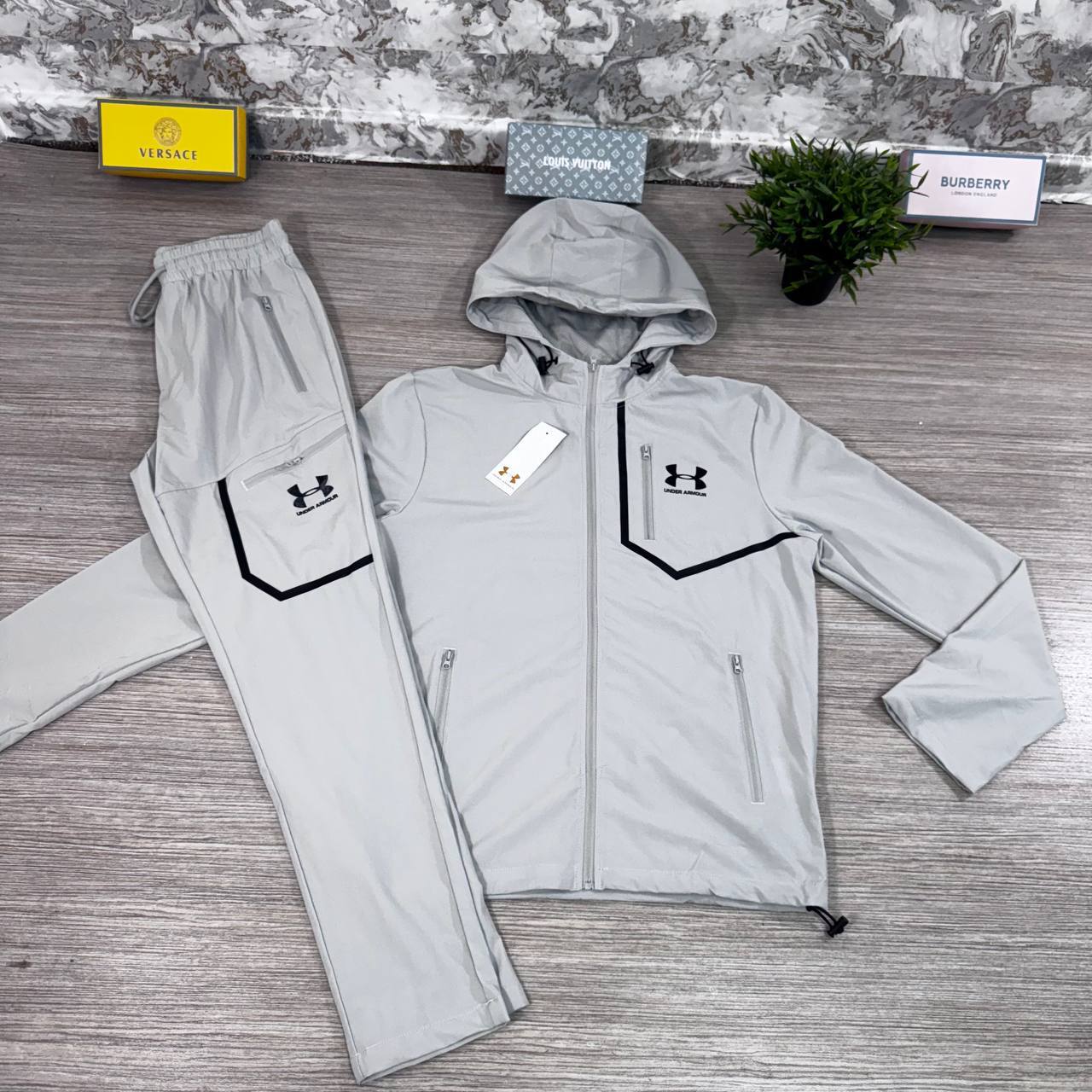 Under Armour Unstoppable Tracksuit Top and Pants Set