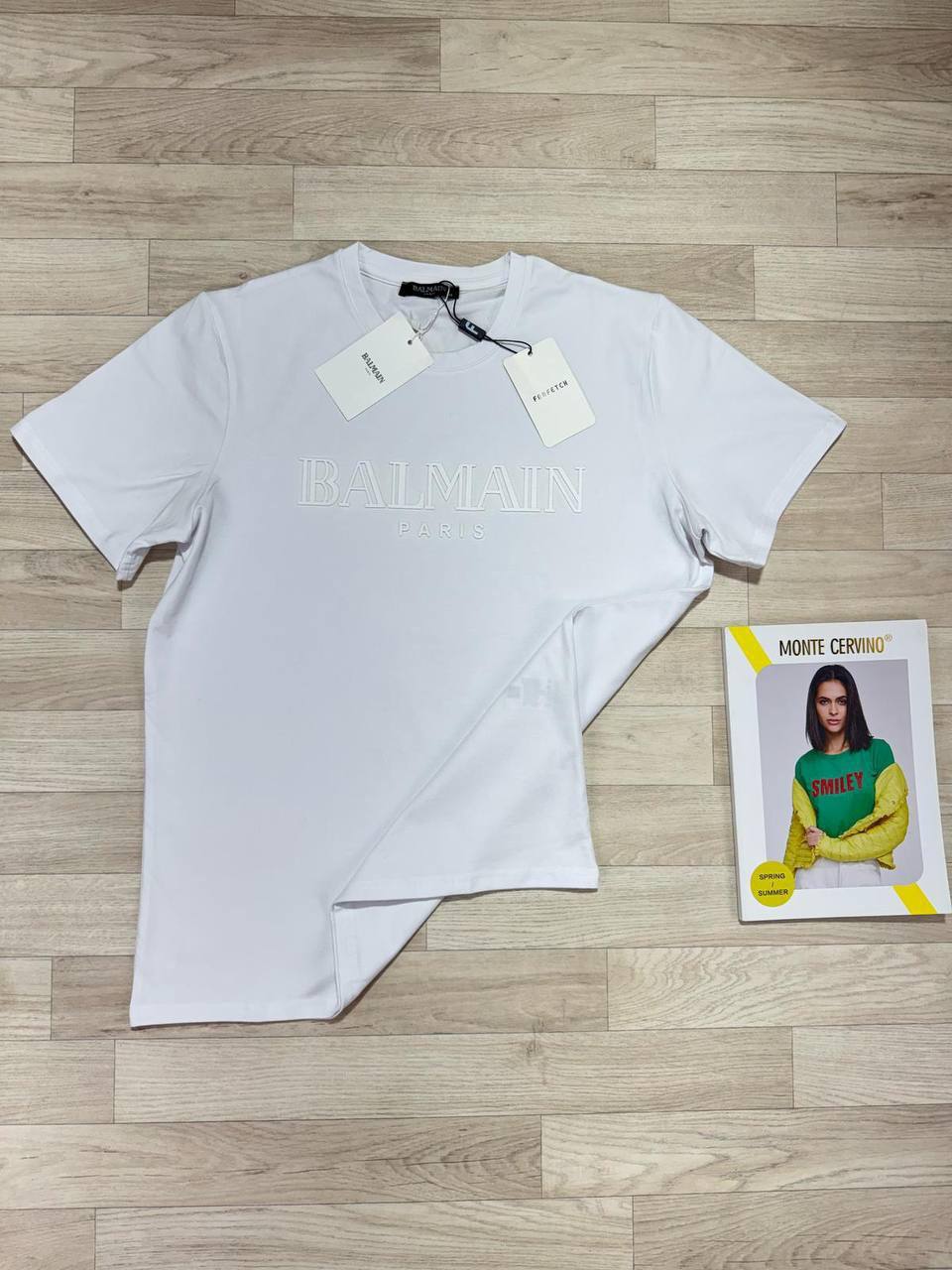 Balmain Cotton Logo-Print T-shirt