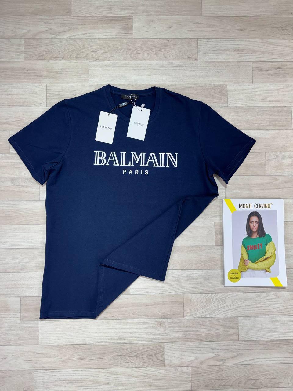 Balmain Cotton Logo-Print T-shirt