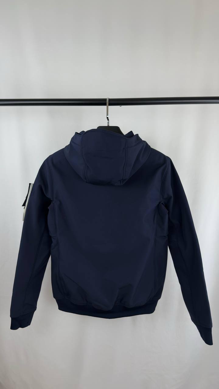 Stone Island 40427 Soft Shell-R e.dye Technology Hooded Blouson