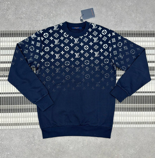Louis Vuitton Gradient Monogram Crewneck Jumper