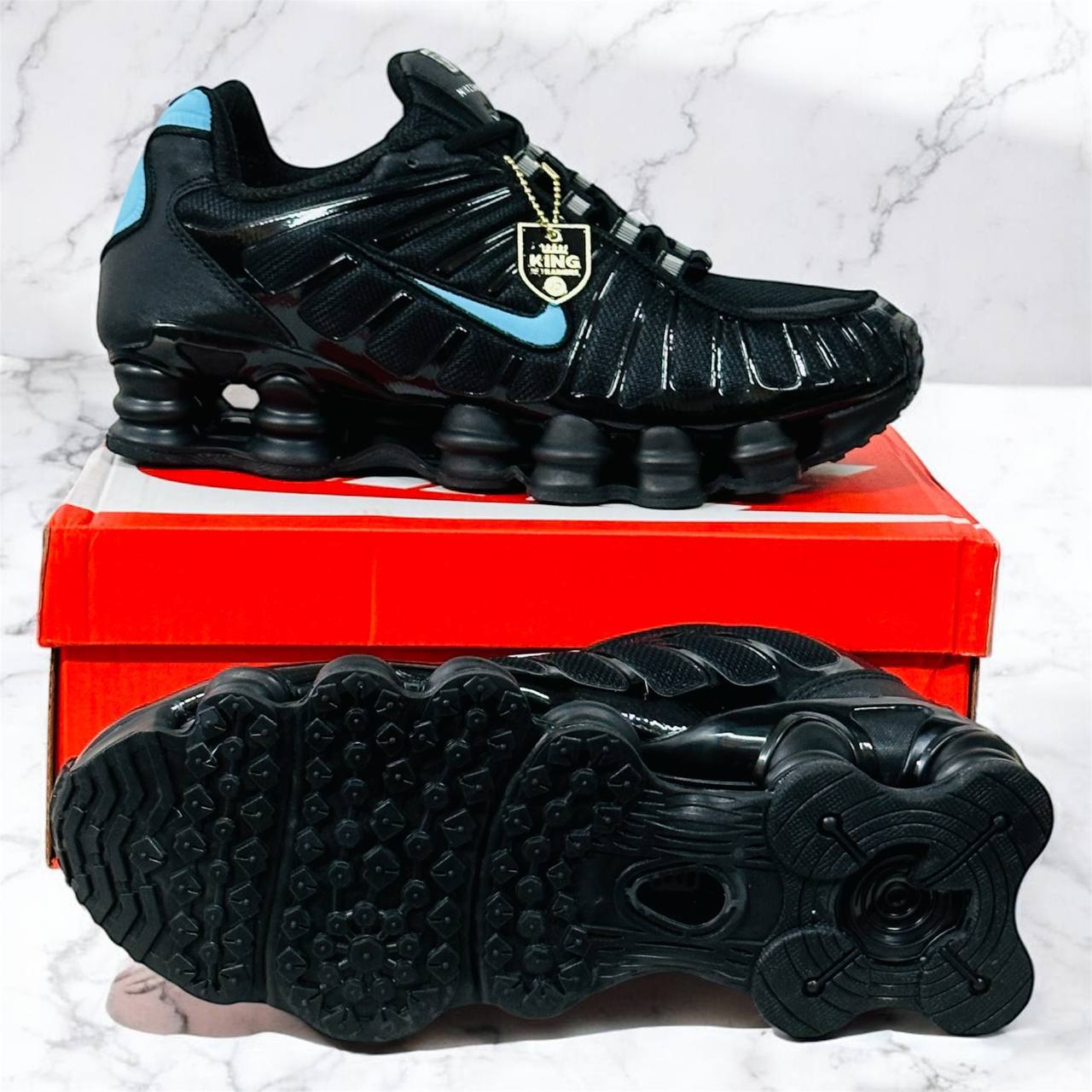 Nike Shox TL Shoes , a Recrafted Version of the 2003 Icon Featuring Full-Length Nike Shox Technology for Optimal Impact Absorption