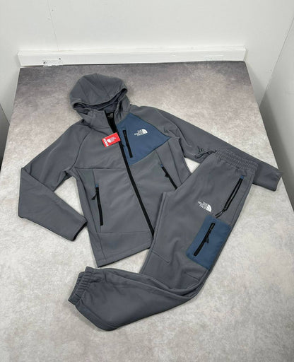 The North Face Full-Zip Softshell Jacket & Matching Joggers Set Tracksuit