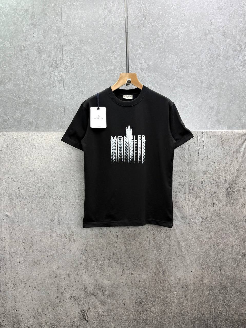 Moncler Faded Logo Cotton T-shirt