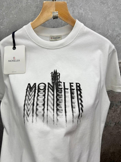Moncler Faded Logo Cotton T-shirt