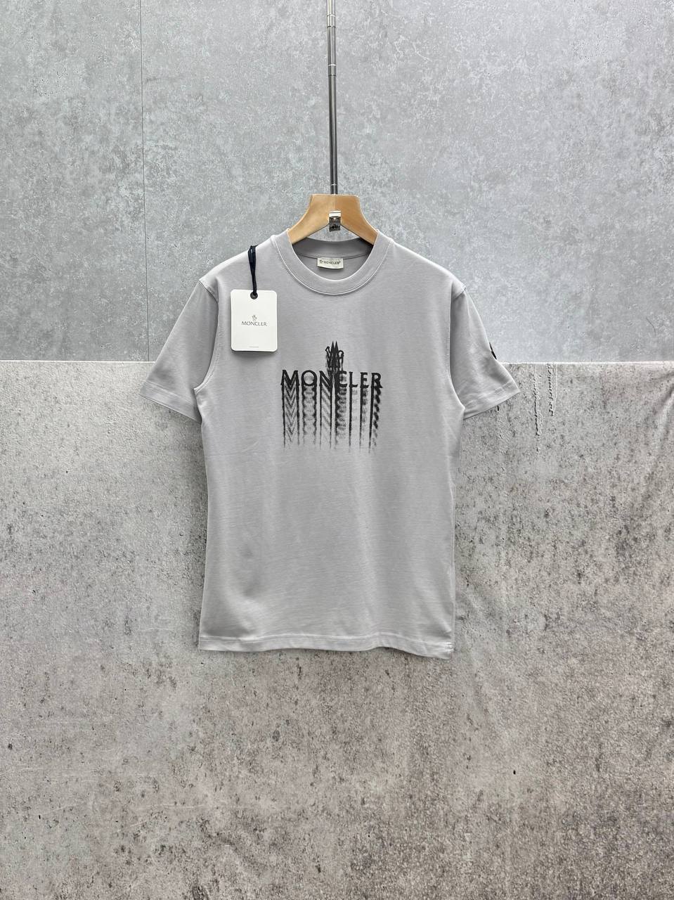 Moncler Faded Logo Cotton T-shirt