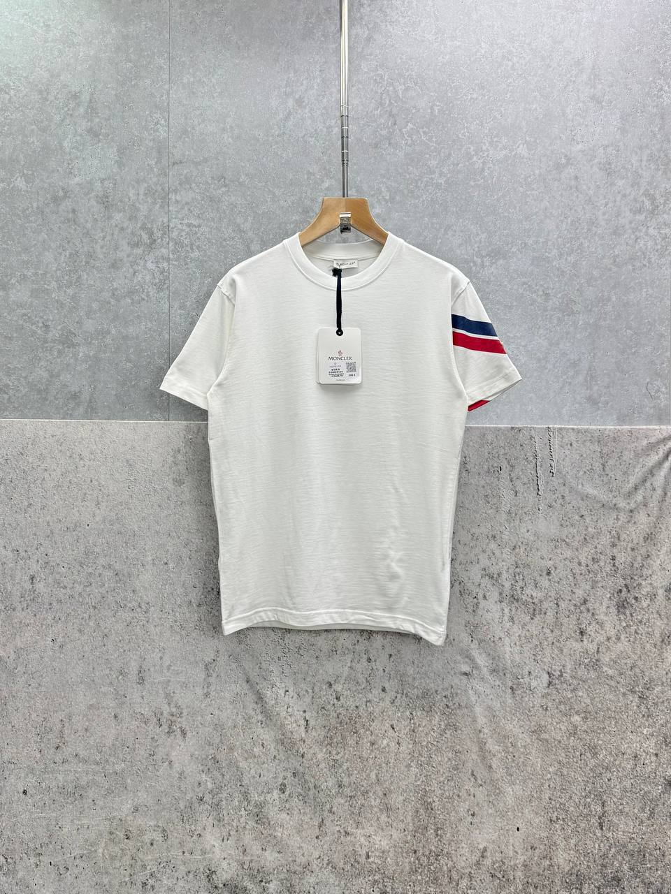Moncler Tricol Arm Stripe T-Shirt