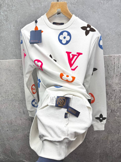 Louis Vuitton LV Logo Regular Fit Sweat Jumper