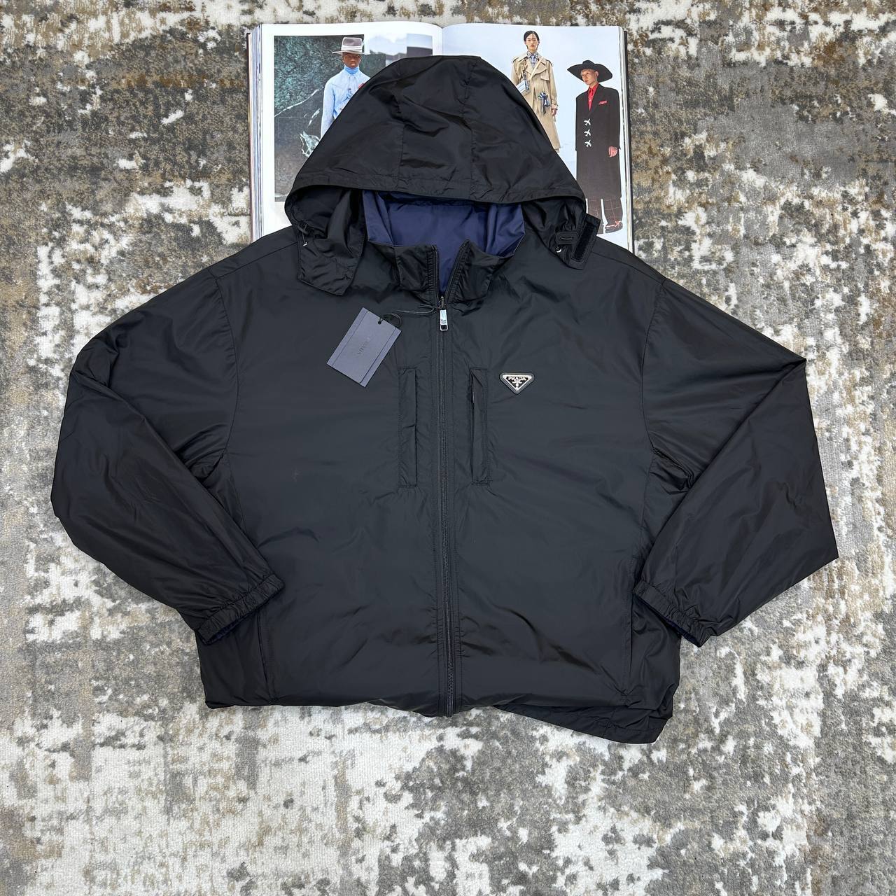 Prada Re-Nylon Puffer Jacket