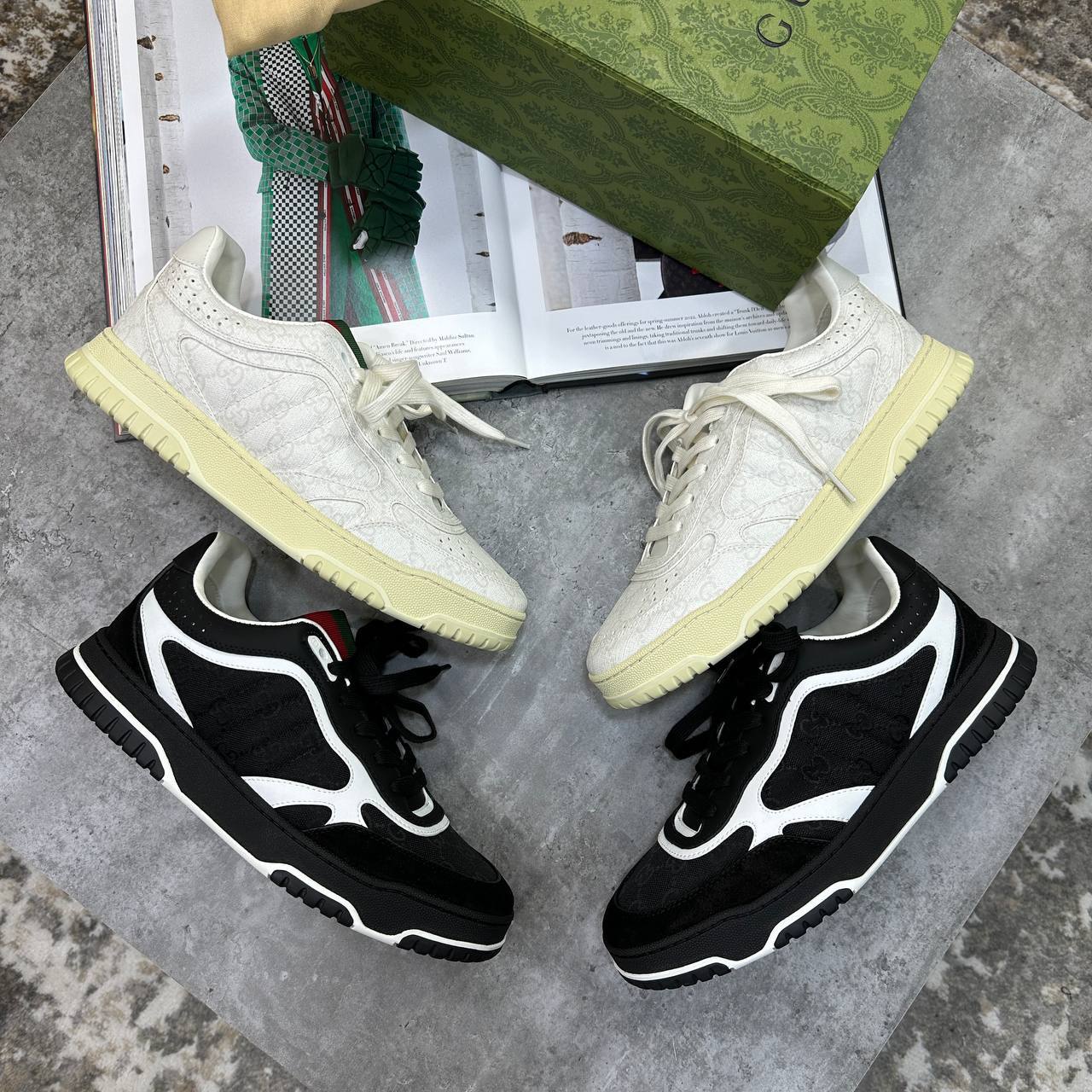 Gucci Re-Web Low-Top Trainers