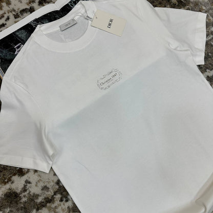 Christian Dior T-Shirt with Vintage-Inspired Graphic Print